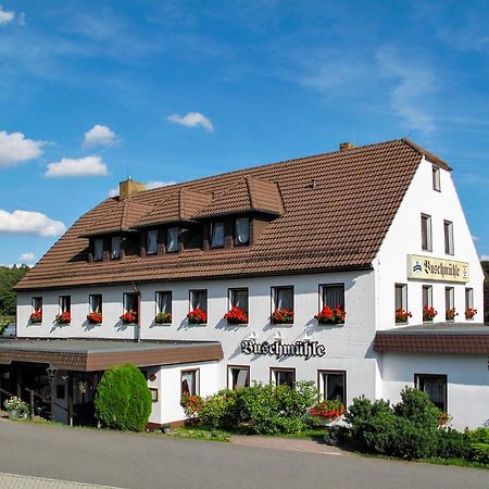 Hotel Pension Buschmühle Ohorn Exterior foto